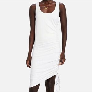 Veronica Beard White Asymmetrical Dress